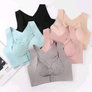 2 Pcs Front Hook Bra